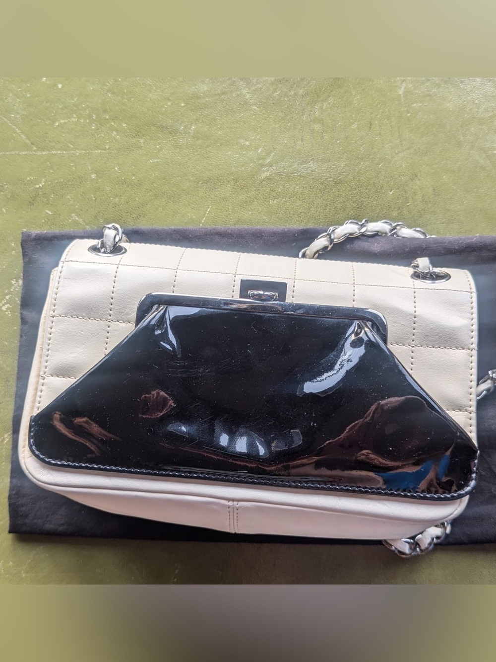 Chanel chocolate bar rectangular mini Shoulder Bag